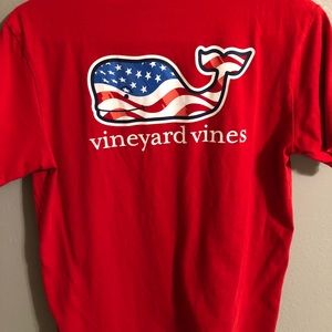 Vineyard Vines USA pocket tee